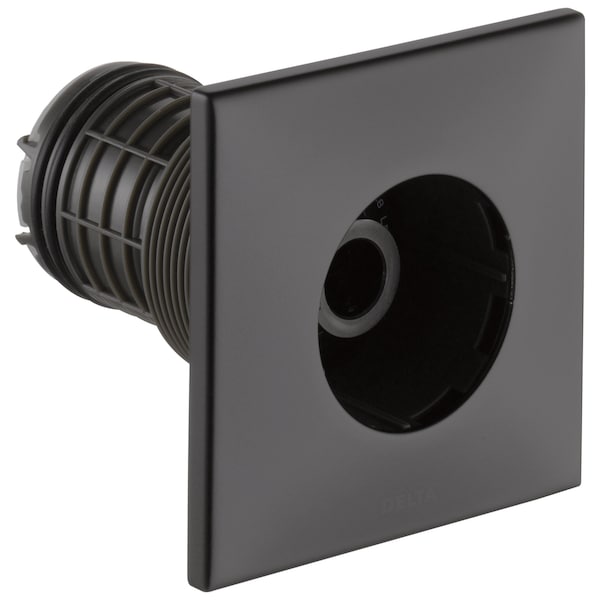 Delta Faucet Square Body Spray Trim, Flush, Matte Black T50210-BL - main