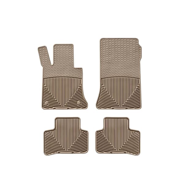 Weathertech Tan, Front and Rear All Weather Floor Mats MB X204 T - main