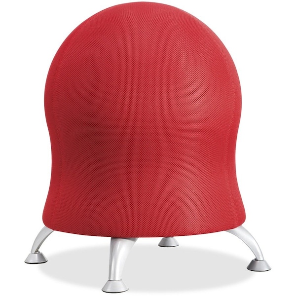 Safco Ball Chair Ball Chair, No Arms, 23" Height, Mesh, Crimson 4750CI - main
