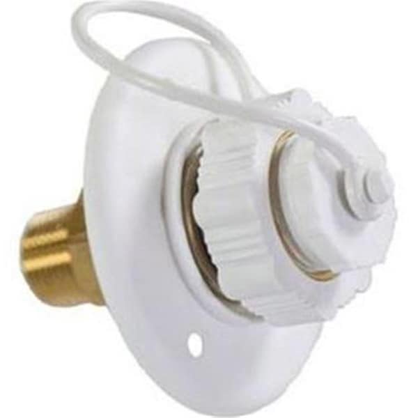 Aqua Pro Water Fill Flush Mount Plast - Polar White AQP-27893 - main