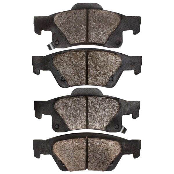 Dynamic Friction Co DFC 5000 Advanced Brake Pads - Ceramic 1551-1498-00 - main