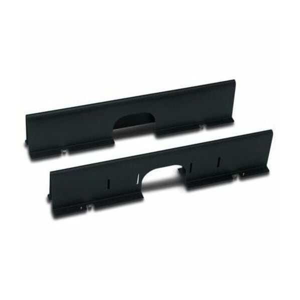 Apc Data Cable Partition, 4.80 in H, 29.41 in L, 2.83 in W, Black AR8173BLK - main