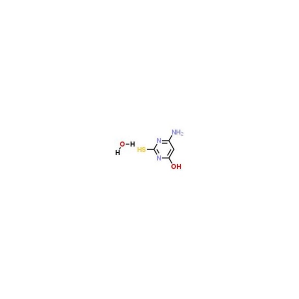 Ak Scientific 4-Amino-6-hydroxy-2-mercaptopyrimidine monohydrate (100g), CAS 65802-56-4 C184-100g - main