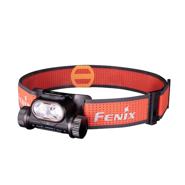 Fenix Lighting Fenix HM65R-T V2.0: Industrial Headlamp, White LED/Neutral LED, Lithium Ion, 1600lm, Black HM65R-T V2.0 Black - main