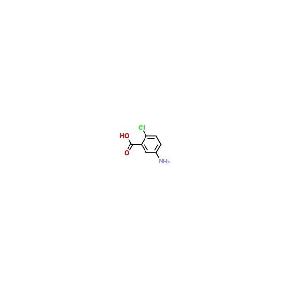 Ak Scientific 5-Amino-2-chlorobenzoic acid (25g), CAS 89-54-3 F210-25g - main