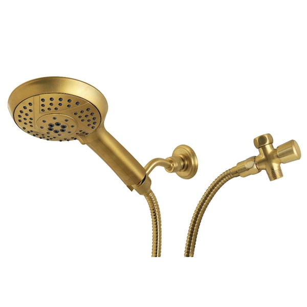 Kingston Brass Multi-Function Hand Shower Kit, Brushed Brass KX1547BD - main