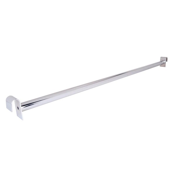 Luggage Loader 48 in. Straight 1.25 in. Round Tubing Hangrail - Chrome, 10PK LU2959480 - main