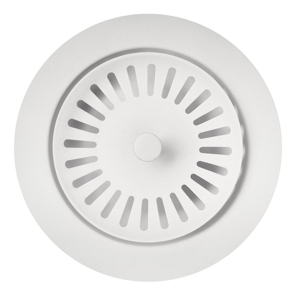 Blanco Color-Coordinated Metal Waste Flange, White 240328 - main