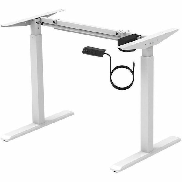Monoprice Workstream by Sit-Stand Single Motor Height Adjustable Table Desk Fram 31291 - main