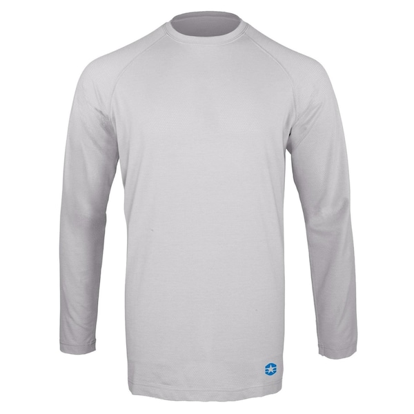 Propper FR Baselayer Long Sleeve Tee, Ash, Large Long F5393 - main
