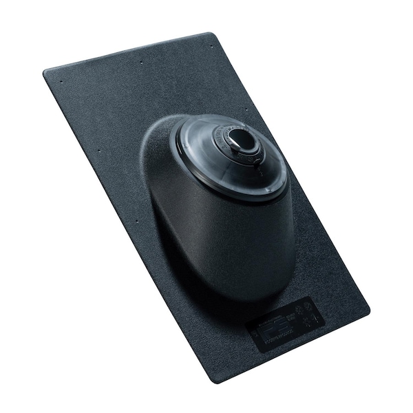 Ips 11-1/8 in. W X 15 in. L Plastic Roof Flashing Black 81700 - main