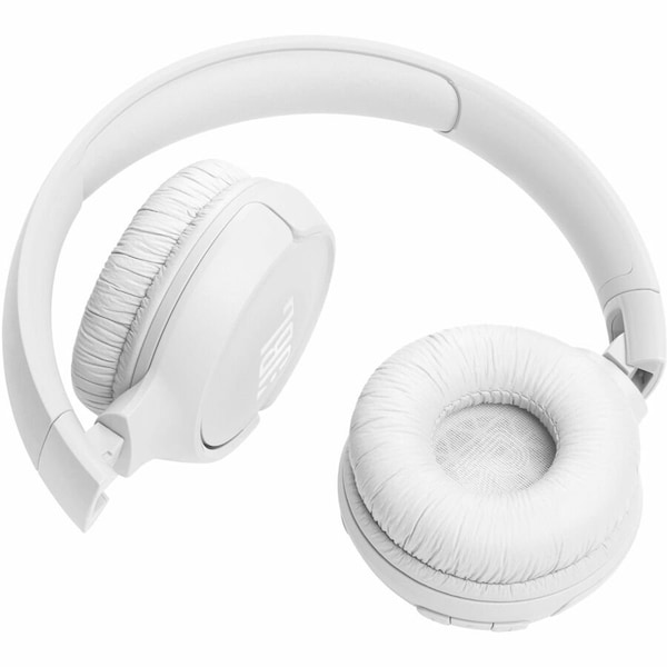 Jbl Tune 520bt Bluetooth On Ear Headphones, White JBLT520BTWHTAM - main