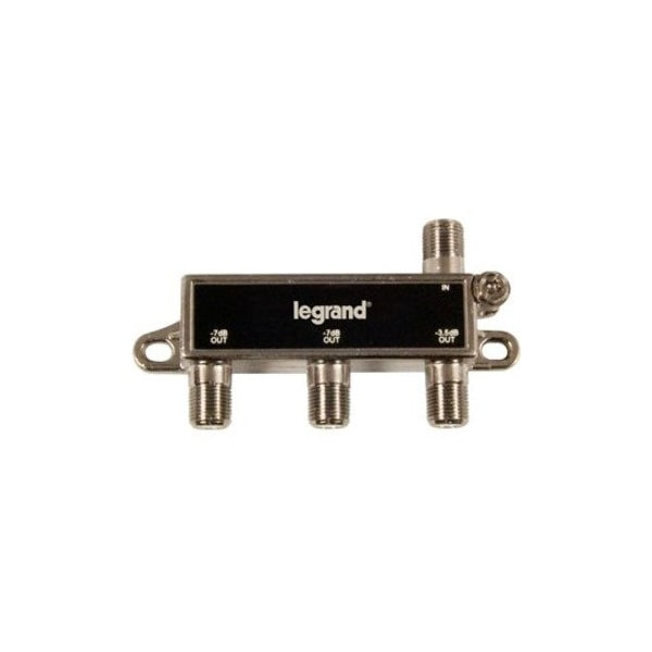 Pass & Seymour On-Q 3-Way Digital Cable Splitter w/ Coax Network Support VM2203V1 - main