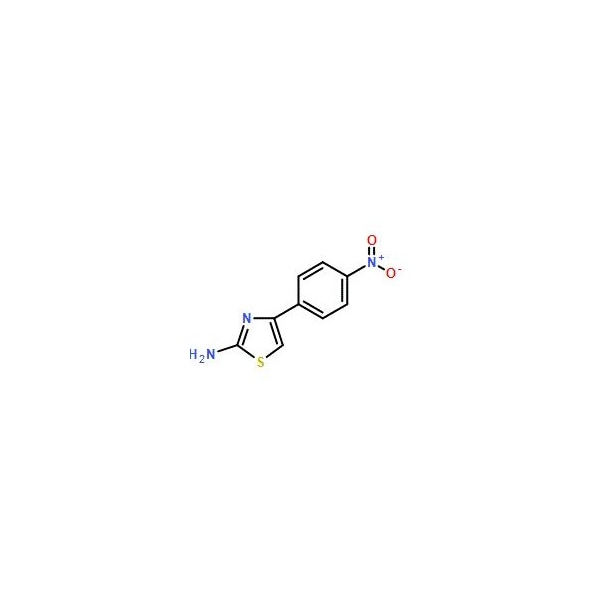 Ak Scientific 2-Amino-4-(4-nitrophenyl)thiazole (10g), CAS 2104-09-8 V4303-10g - main