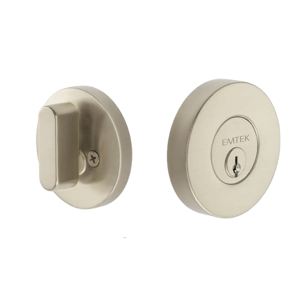 Emtek Residential Deadbolts Single Cylinder Satin Nickel EE2100SN - main