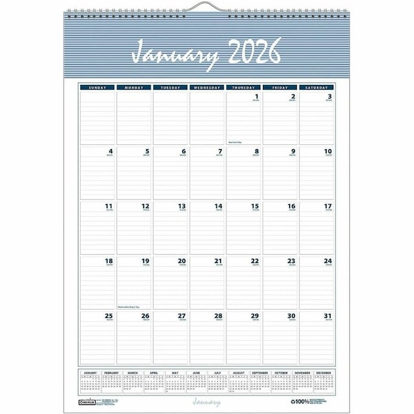 House Of Doolittle Wall Calendar, 22'' x 31.25'', 2025 334 - main