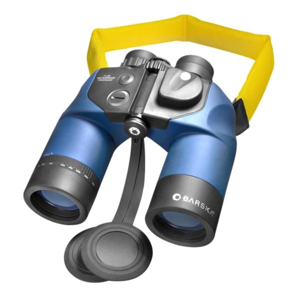 Barska Boating Binoculars, 7x Magnification, Porro Prism, 350 ft at 1000 yd Field of View AB10160 - main