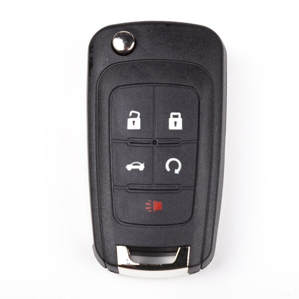 Aks Keys 2012 - 2021 Chevrolet Flip Key Fob 5B PEPS FCC# OHT05918179 - 5921873 RC-CHEVR-51C - main