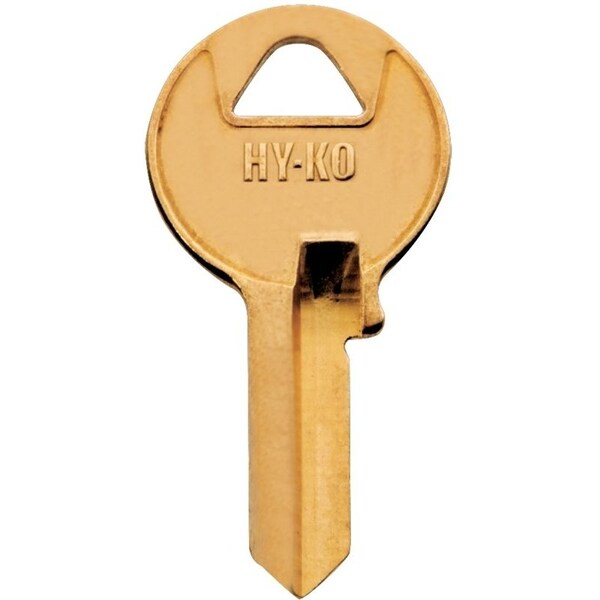 Hy-Ko Key Blank, Brass, Nickel, For: Master Cabinet, House Locks and Padlocks 21200M1BR - main