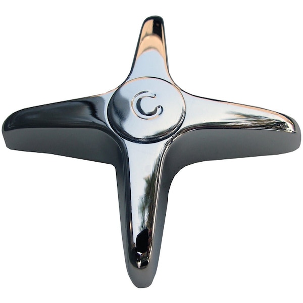 Westlake Pipe & Fittings Price Pfister Beaux Art Cold Handle Chrome Tub & Shower Handle Kit HC-61B - main