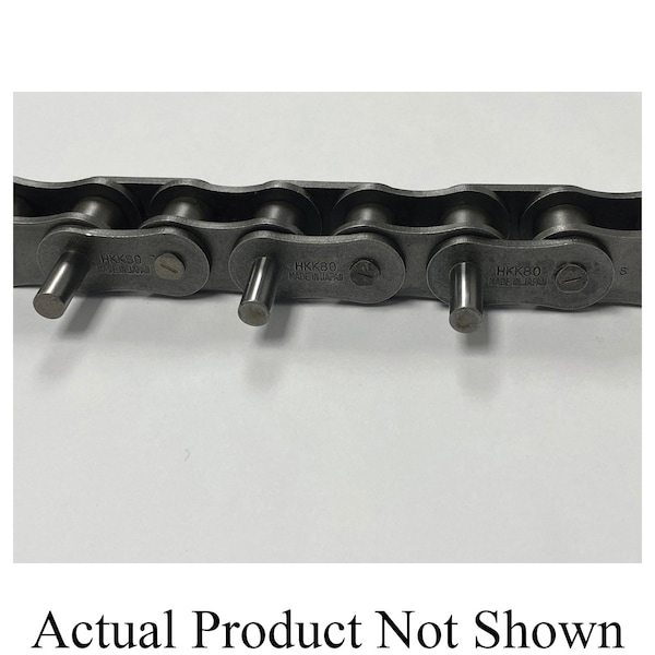 Hkk Chain HKK Riveted Single Pitch Standard w/D-1 Att Every 2nd P on Pin Link, .5P, .312 Dia x 5/16 W RC040RD1E2P - main