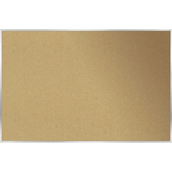 Ghent Cork Bulletin Board 120-1/2"W, Natural AK410 - main