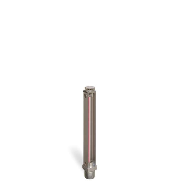 Oil-Rite Straight Steel Gauges - 5 3/8in., 7 9/32in., 1/2in. Male NPT B1604-24X00 - main