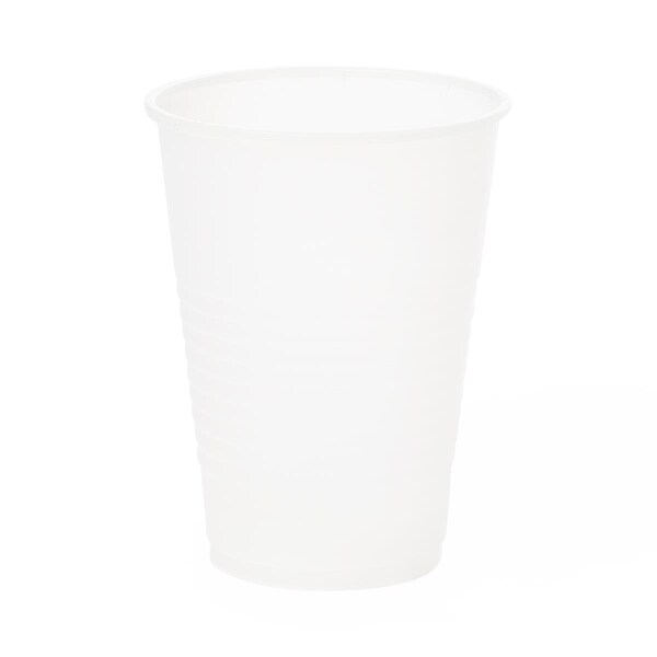 Medline Plastic Drinking Cup, Translucent, Disposable, Polystyrene, 7 oz., 100PK NON03007Z - main