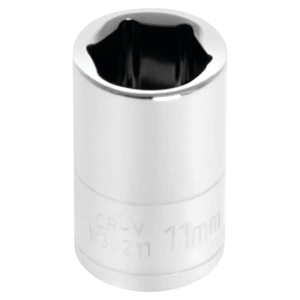Performance Tool 1/4 In Dr. Socket 11Mm, W36211 W36211 - main