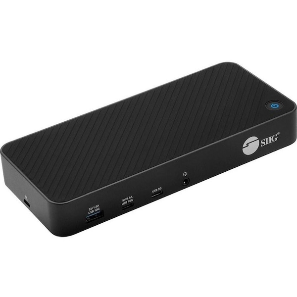 Siig Triple Hybrid 4K Video Docking Station with PD Charging JU-DK0P11-S1 - main