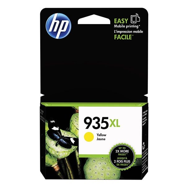 Hp 935XL (C2P26AN) High Yield Yellow Original Ink Cartridge (825 Yield) C2P26AN - main