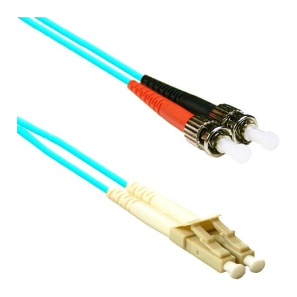 Enet Enet St To Lc 3M Om3 Aqua Patch Cable STLC-10G-3M-ENC - main