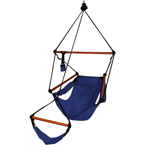 Kings Pond KingsPond 10001-KP Hammaka Hammocks Original Hanging Air Chair In Midnight Blue 10001-KP - main