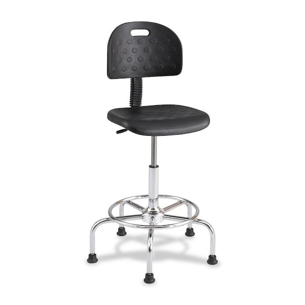 Safco Economy Industrial Chair WorkFit Economy Industrial Chair, Polyurethane, Black 6950BL - main