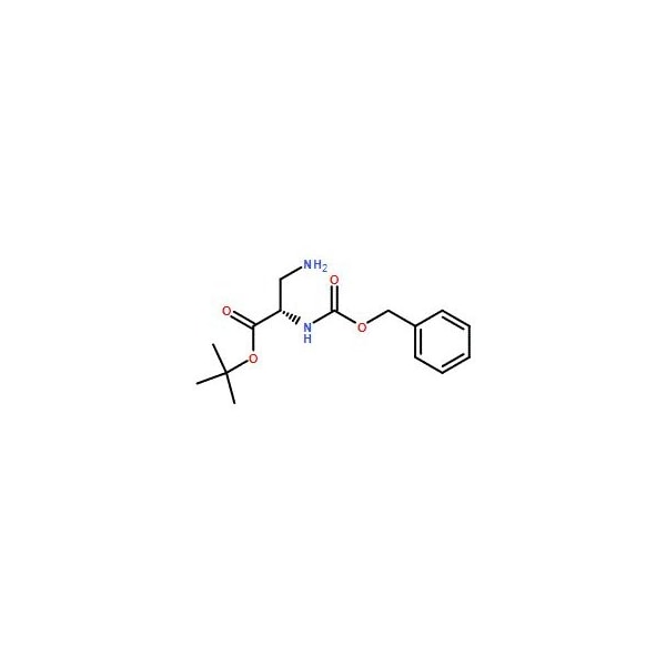 Ak Scientific (S)-3-Amino-2-cbz-amino-propionic acid tert-butyl ester (1g), CAS 77215-55-5 1296AL-1g - main
