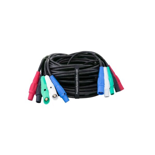 Power Assemblies 25' Banded Set 120/208V M/F 4 #2 AWG and 1 #6 AWG Type SC - Reverse Ground and Neutral FB02SC16025MF-RGN-4 - main