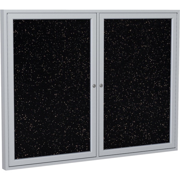 Ghent Enclosed Rubber Bulletin Board 36"x60" PA23660TR-TN - main
