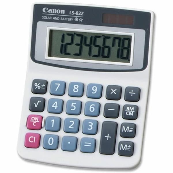Canon CALC, 8 DGT, SLR, LCD, PORT LS82Z - main