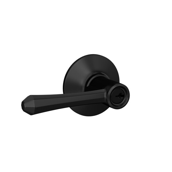 Schlage Residential Schlage Custom Dempsey Lever with Kinsler Rose Keyed Entry Lock C Keyway with 16211 Latch and F51ADMP622KIN - main