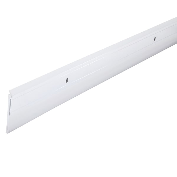 M-D Building Products 36 in. White Aluminum and Vinyl Heavy-duty Screw-on Door Sweep 05769 - main