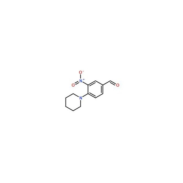 Ak Scientific 3-Nitro-4-piperidinobenzaldehyde (1g), CAS 39911-29-0 V5728-1g - main