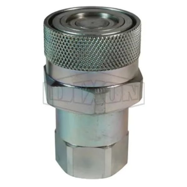 Dixon DQC VEP Female Coupler, 9/16-18 Nominal, Female O-Ring Boss End Style, Steel, Domestic 2VEPOF3 - main