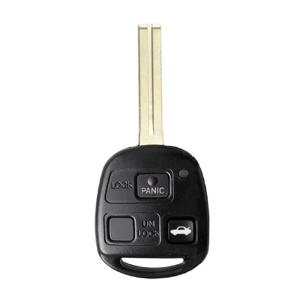 Aks Keys 1998 - 2005 Lexus Key Fob 3B FCC# HYQ1512V Short Blade - 4C Chip - 89070-50170 RC-LEXUS-05C - main