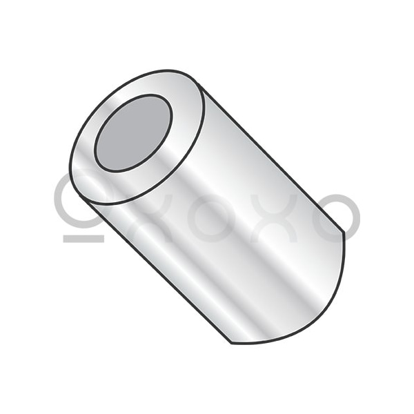 Oxoxo 10X1 Three Eighths Round Spacer Aluminum, 1000PK 340487 - main