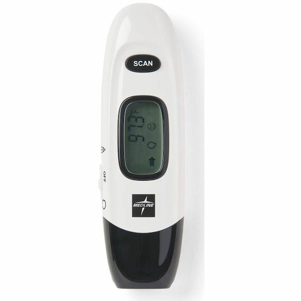 Medline No Touch Forehead Thermometer, White MIIMDSNOTOUCH - main