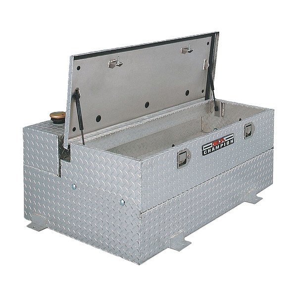Crescent Jobox 74 Gallon L-Shaped Tank with Removable Chest Aluminum Fuel-N-Tool Combo Tank With Chest 433000 - main