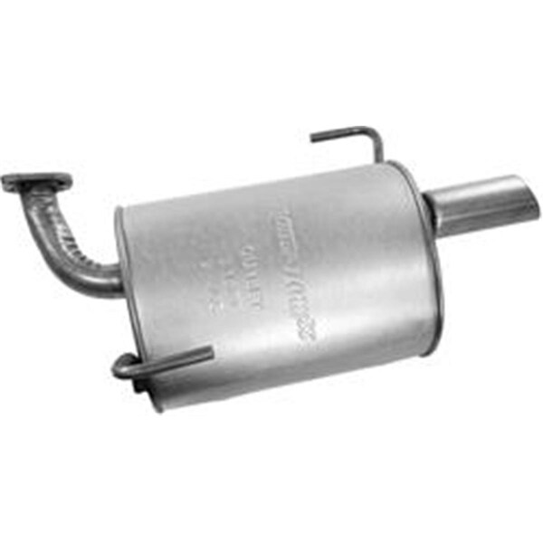 Perfectpitch Quiet-Flow Stainless Steel Aluminized Exhaust Muffler for 2009 Subaru Legacy PE740069 - main