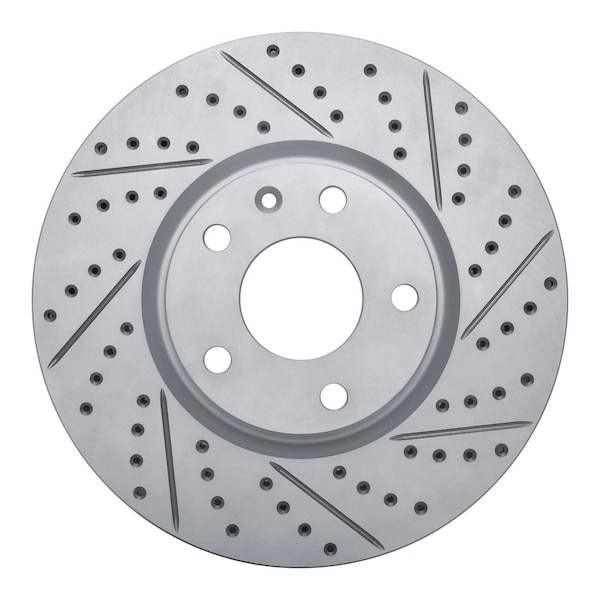 Dynamic Friction Co DFC Geoperformance Rotor - Drilled and Slotted 830-47050R - main