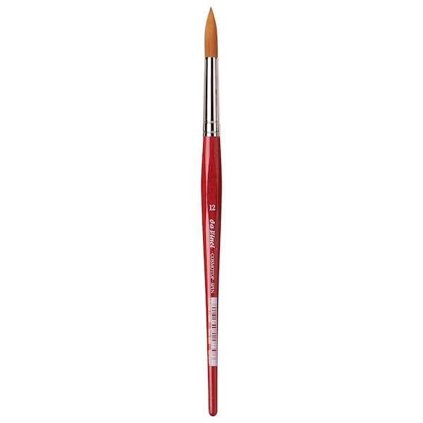 Da Vinci COSMOTOP-SPIN Silk painting Brush, Synthetic, Watercolor, Round, Size 12 VA-5580_12 - main