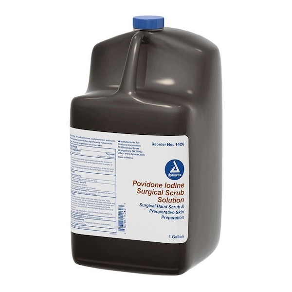 Dynarex Povidone Iodine Scrub Solution 1 Gallon 1426 - main